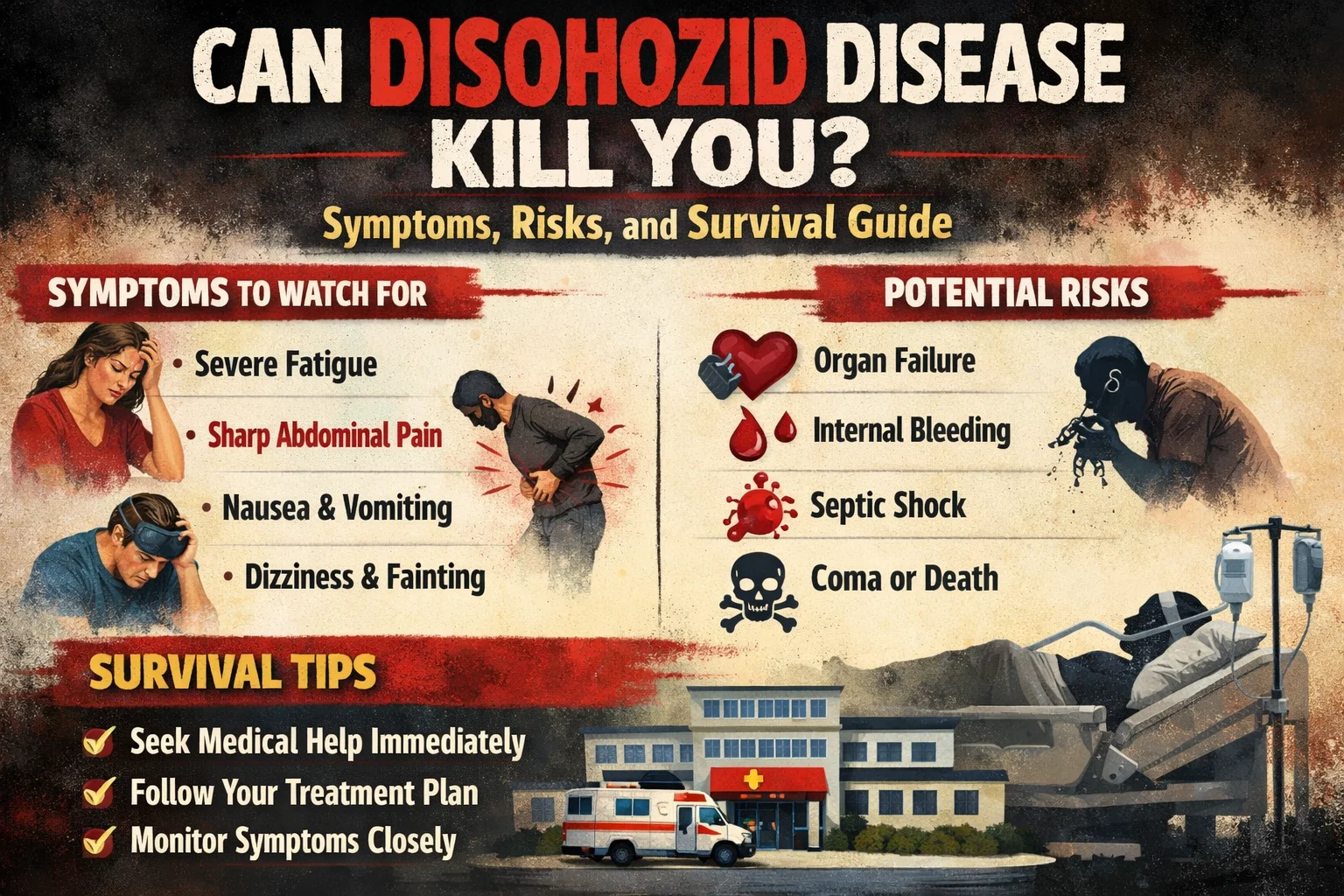 Can Disohozid Disease Kill You