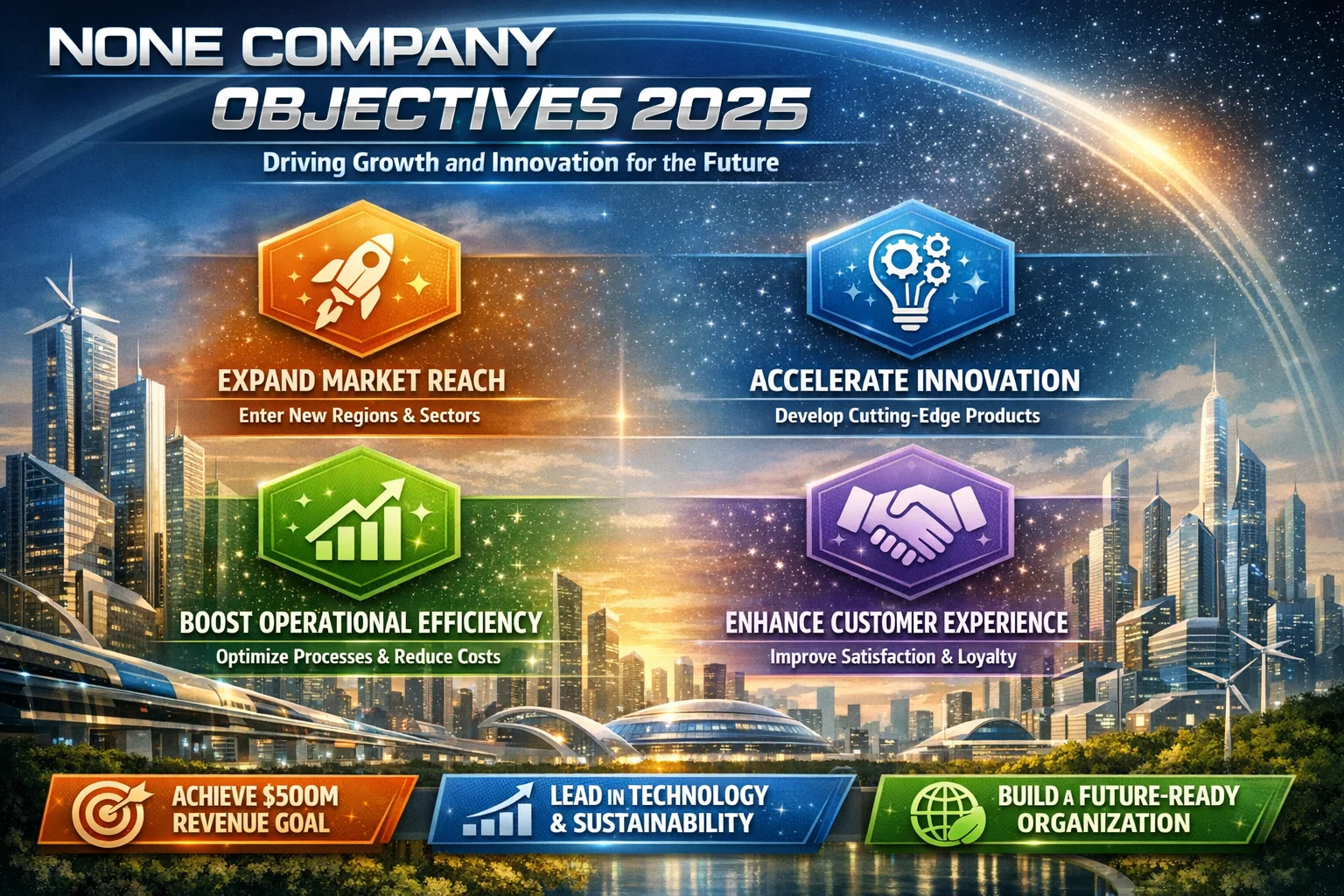 None Company Objectives 2025