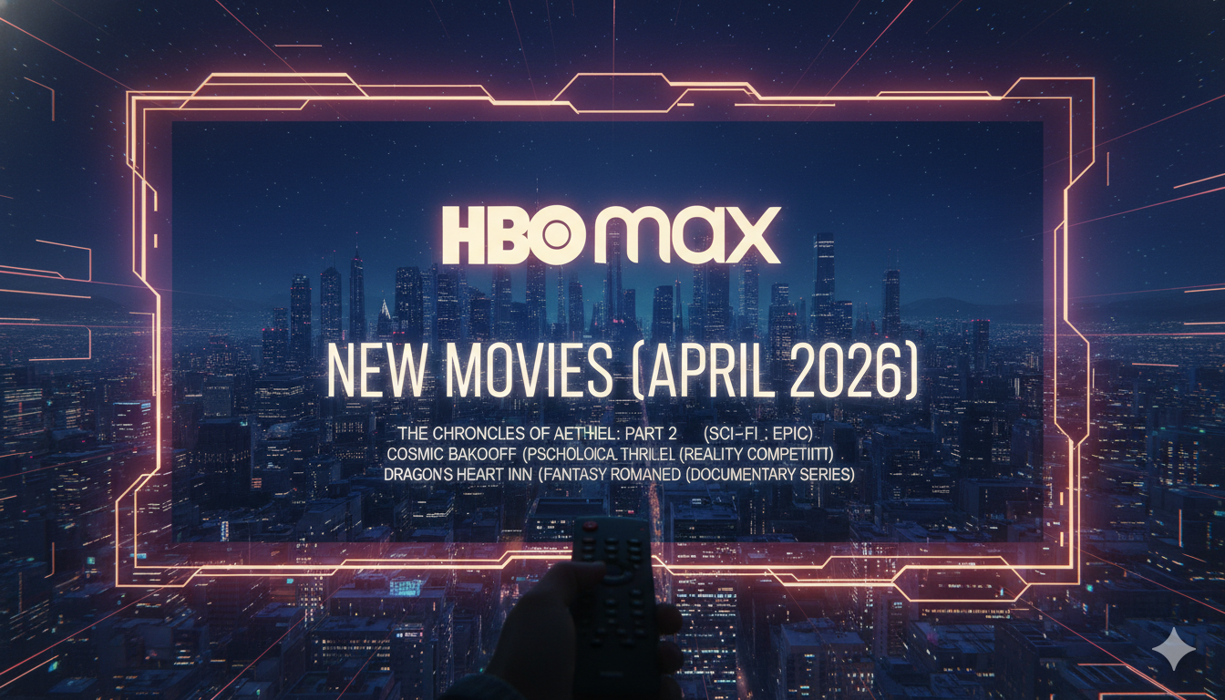 New Movies on HBO Max (April 2026): Your Ultimate Streaming Guide