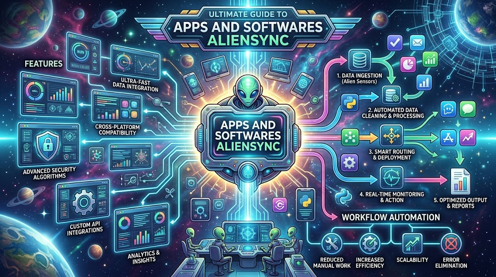 Apps and Softwares Aliensync